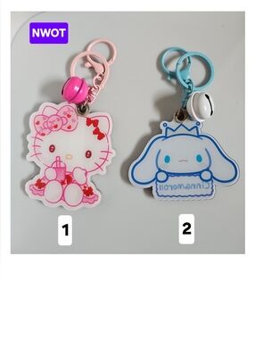 (Pick 1) Sanrio Keychain Mirrors